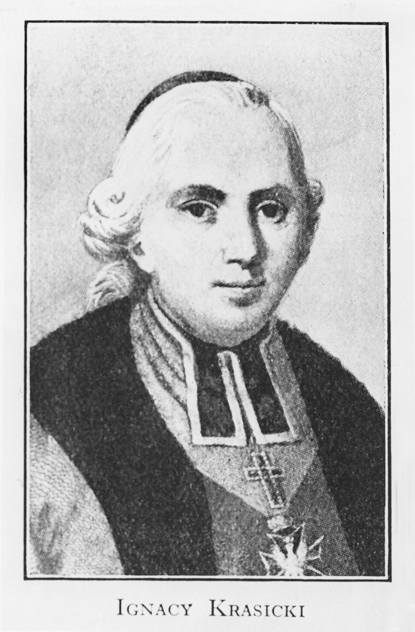 Ignacy Krasicki بواسطة المدرسة الفرنسية