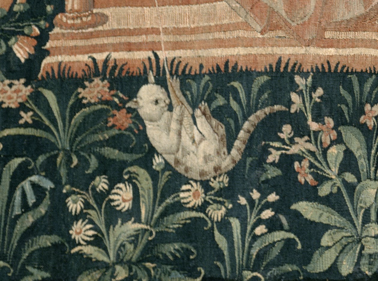 La Vie Seigneuriale: Reading ، Loire Workshop ، c.1500 (تفاصيل 28041) بواسطة المدرسة الفرنسية