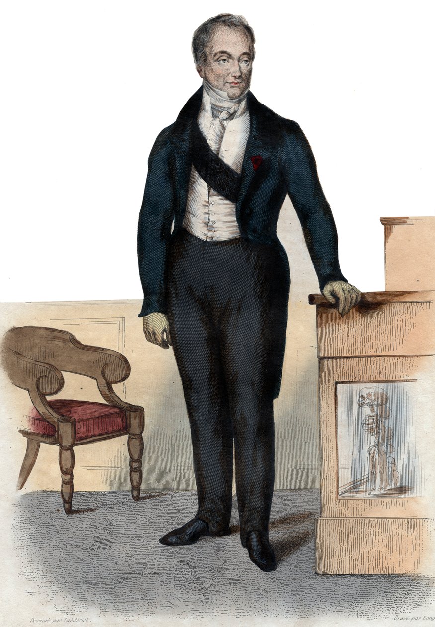 صورة البارون غيوم دوبويترن (1777-1835) ، عالم التشريح والجراح العسكري الفرنسي. بواسطة المدرسة الفرنسية
