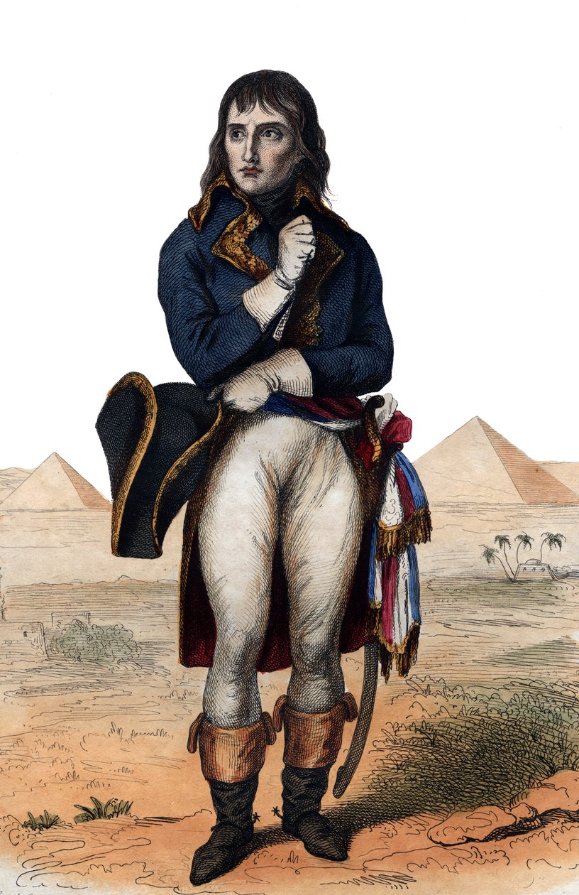 صورة الجنرال بونابرت (نابليون بونابرت) (1768-1821). بواسطة المدرسة الفرنسية