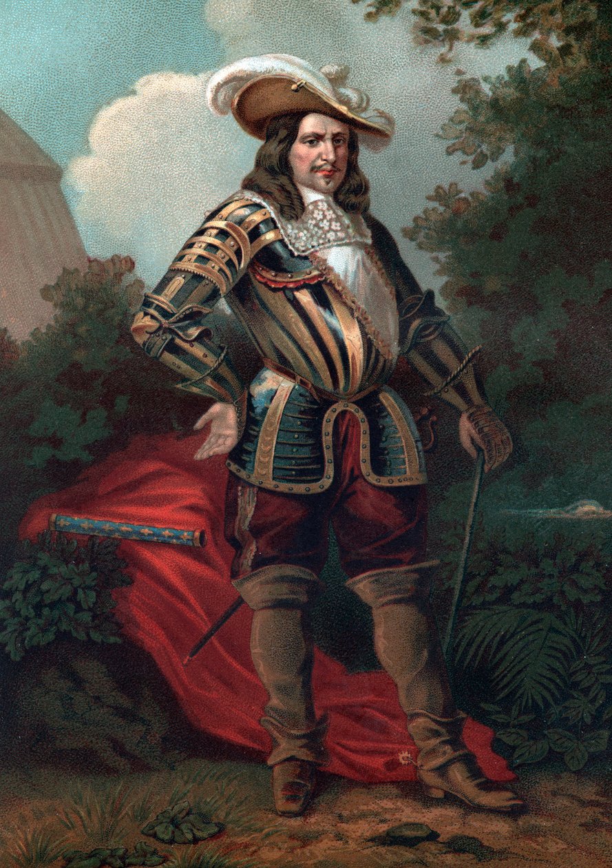 صورة لهنري دي لا تور دوفيرن ، فيكونت تورن (1611-1675) ، مارشال فرنسا. بواسطة المدرسة الفرنسية