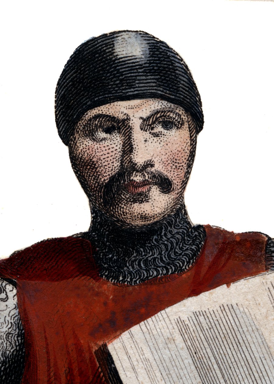 صورة روبرت الرابع القوي (Rutpert) (ج 815-866) ، كونت أورليانز. بواسطة المدرسة الفرنسية