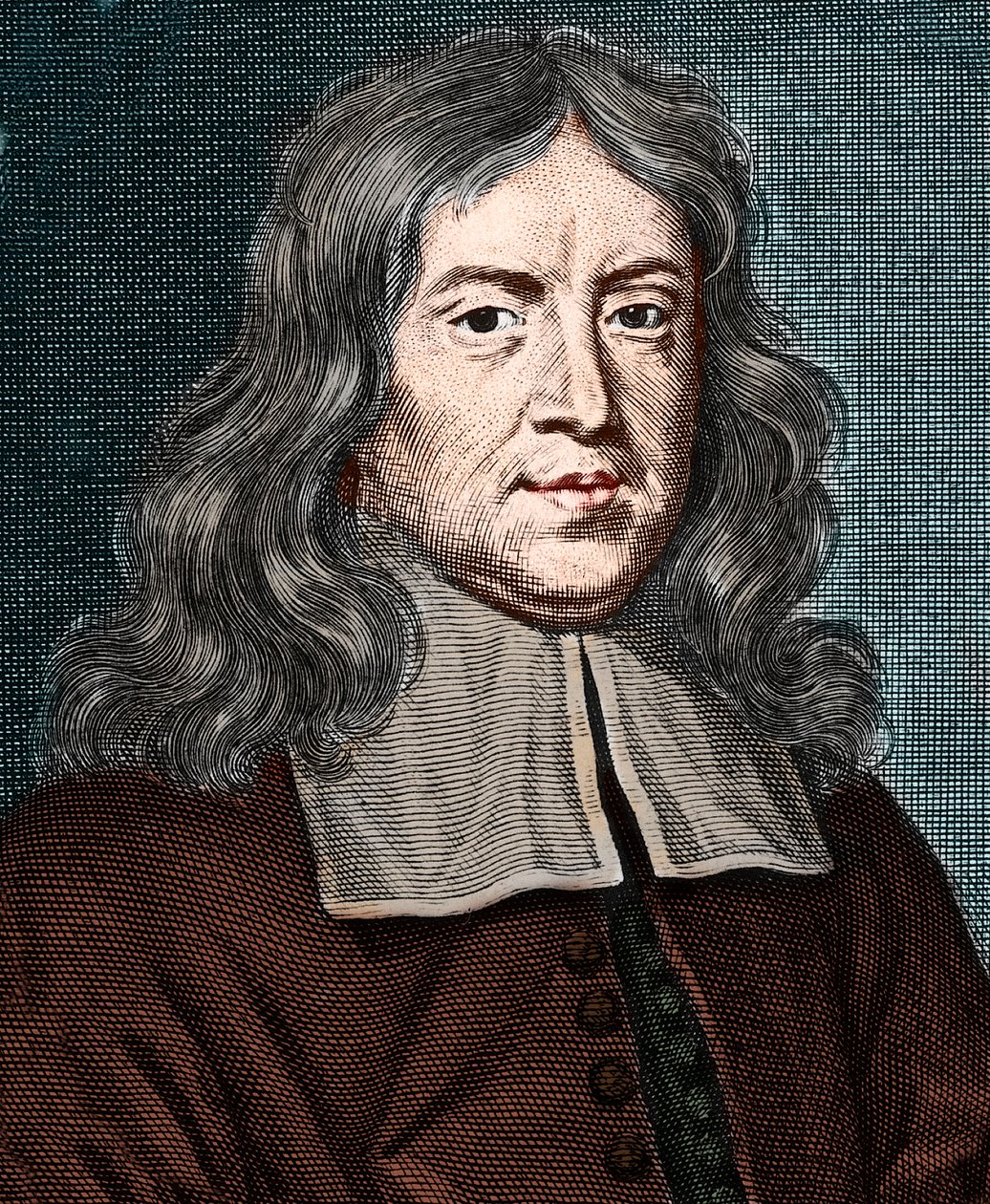 صورة لتوماس سيدنهام (1624-1689). طبيب إنجليزي. بواسطة المدرسة الفرنسية