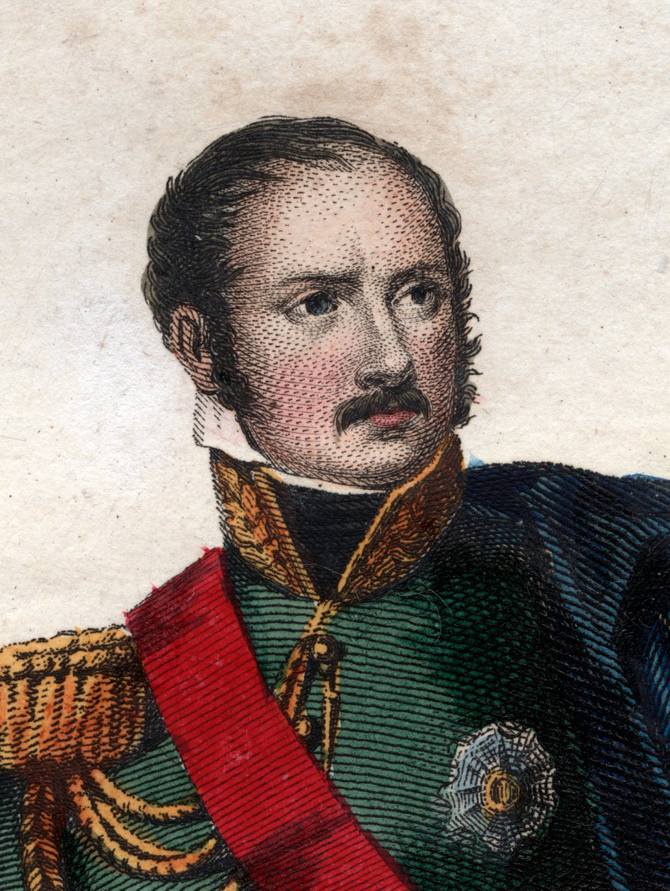 صورة للأمير يوجين روز دي بوهارنايس (1781-1824) ، نائب الملك للمملكة الإيطالية ، دوق فرانكفورت الكبير ، دوق ليوتشتنبرغ. بواسطة المدرسة الفرنسية