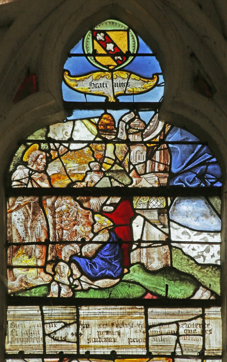صاحب الغبطة ، Église Sainte-Tanche de Lhuître ، المباركين هم الذين يحزنون بواسطة المدرسة الفرنسية