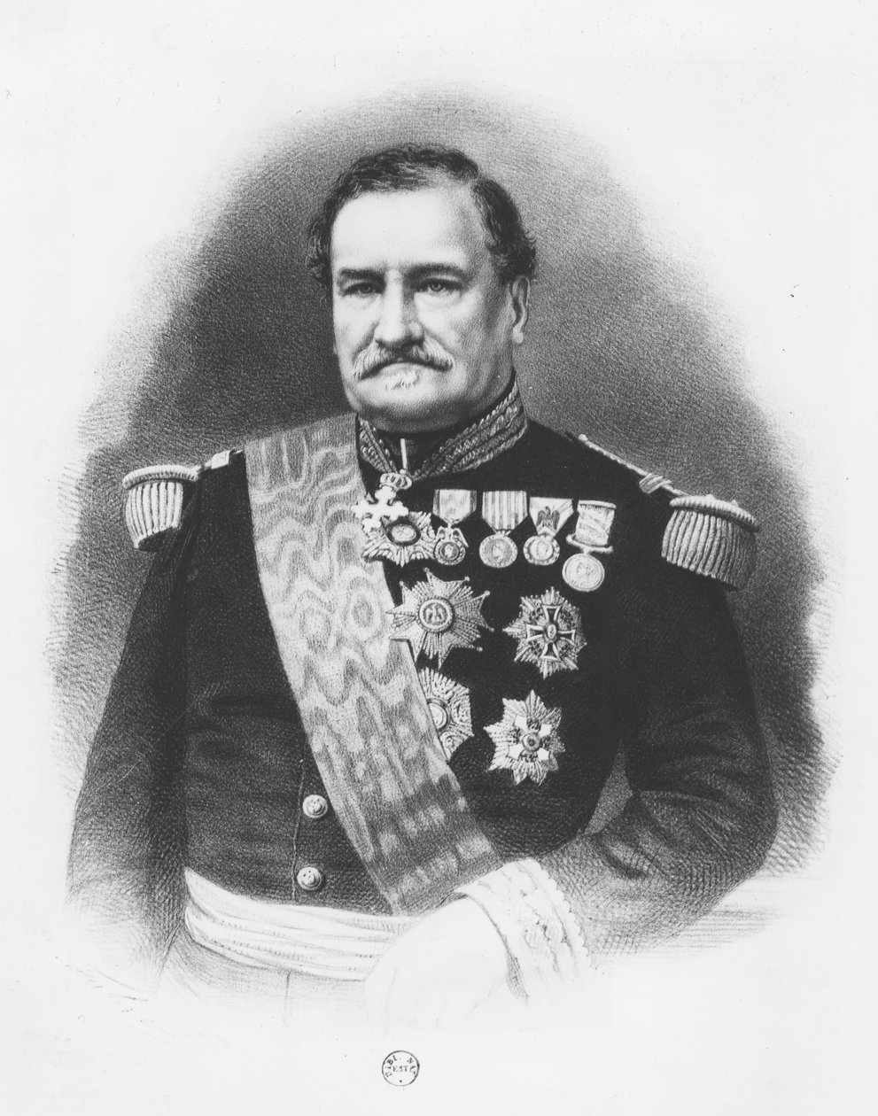 Élie Frédéric Forey بواسطة المدرسة الفرنسية
