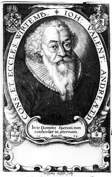 صورة يوهان فالنتاين من فورتيمبورغ ، محفورة من قبل فولفجانج كيليان (1581-1662) 1639 بواسطة المدرسة الألمانية