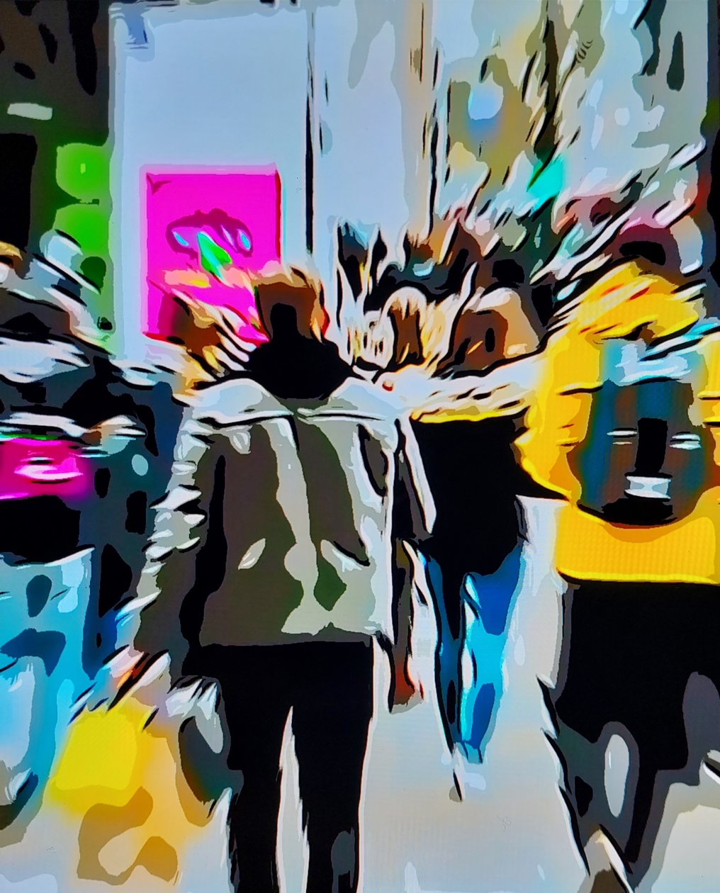 لون الحياة الحضرية بواسطة مافيت 