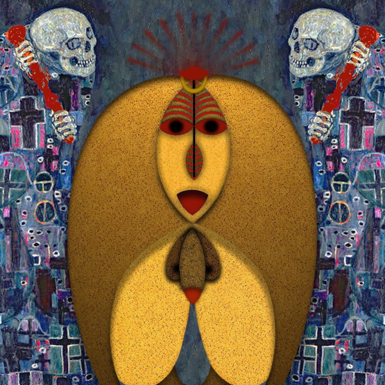 Anima Dannata (V) - Hommage Gustav Klimt بواسطة 