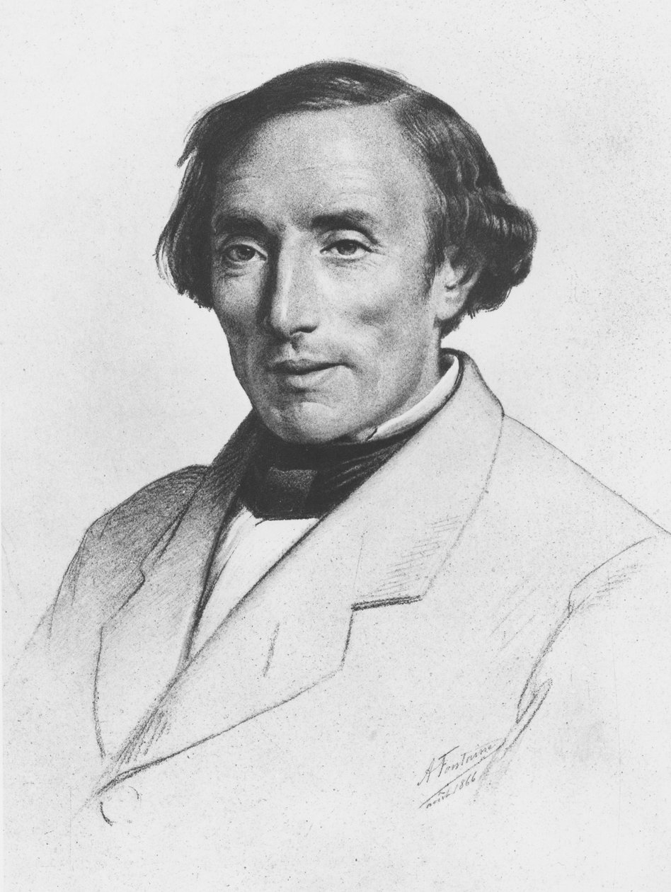 إرنست بيرسوت ، 1866 بواسطة أ. فونتين