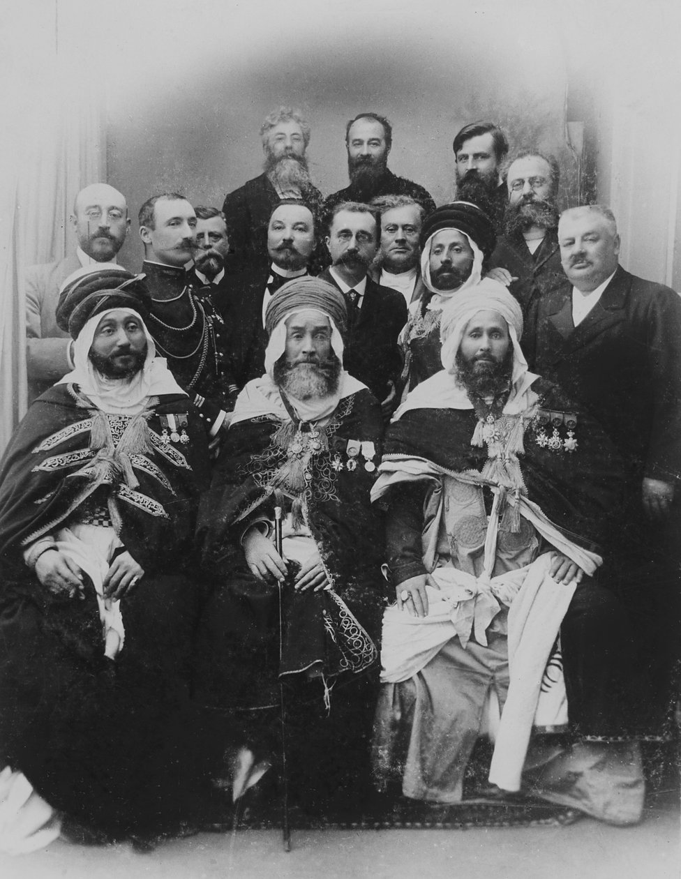 سياسيون جزائريون وفرنسيون ، القرن التاسع عشر بواسطة A. Gerschel