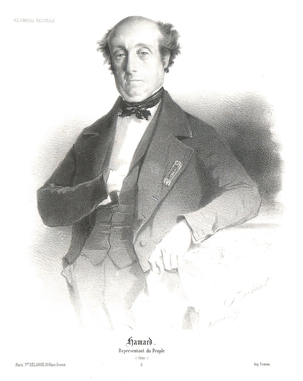 صورة باسكال هامارد بواسطة A. Lemaire Berthet