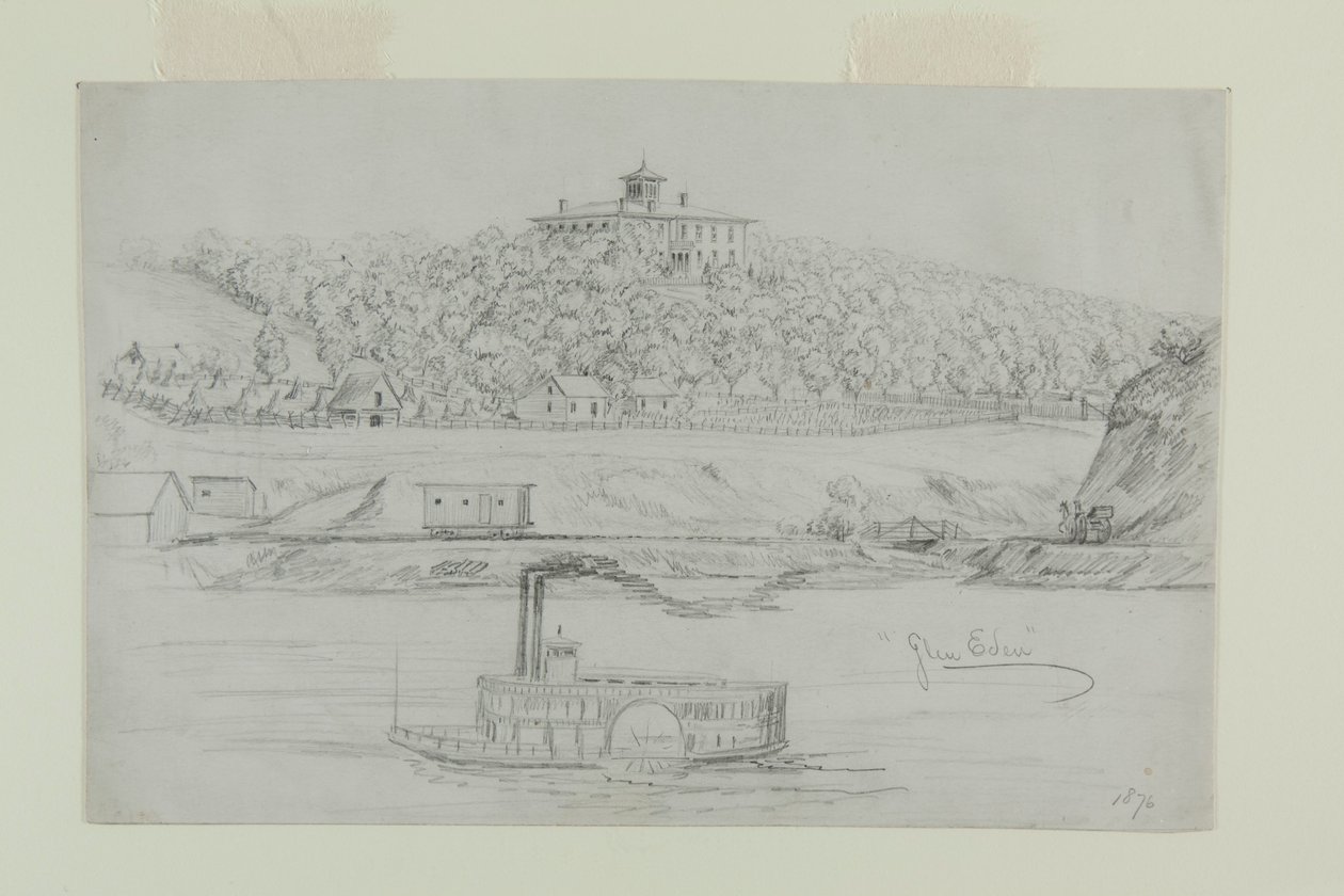 رسم قلم رصاص غلين إيدن من قبل AB Greene بواسطة AB Greene
