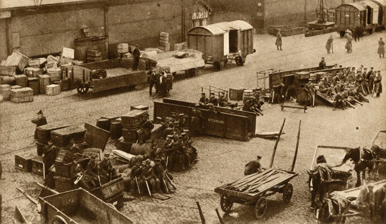 "مشكلة في بلفاست" ، 1907 ، 1933. بواسطة AE براون