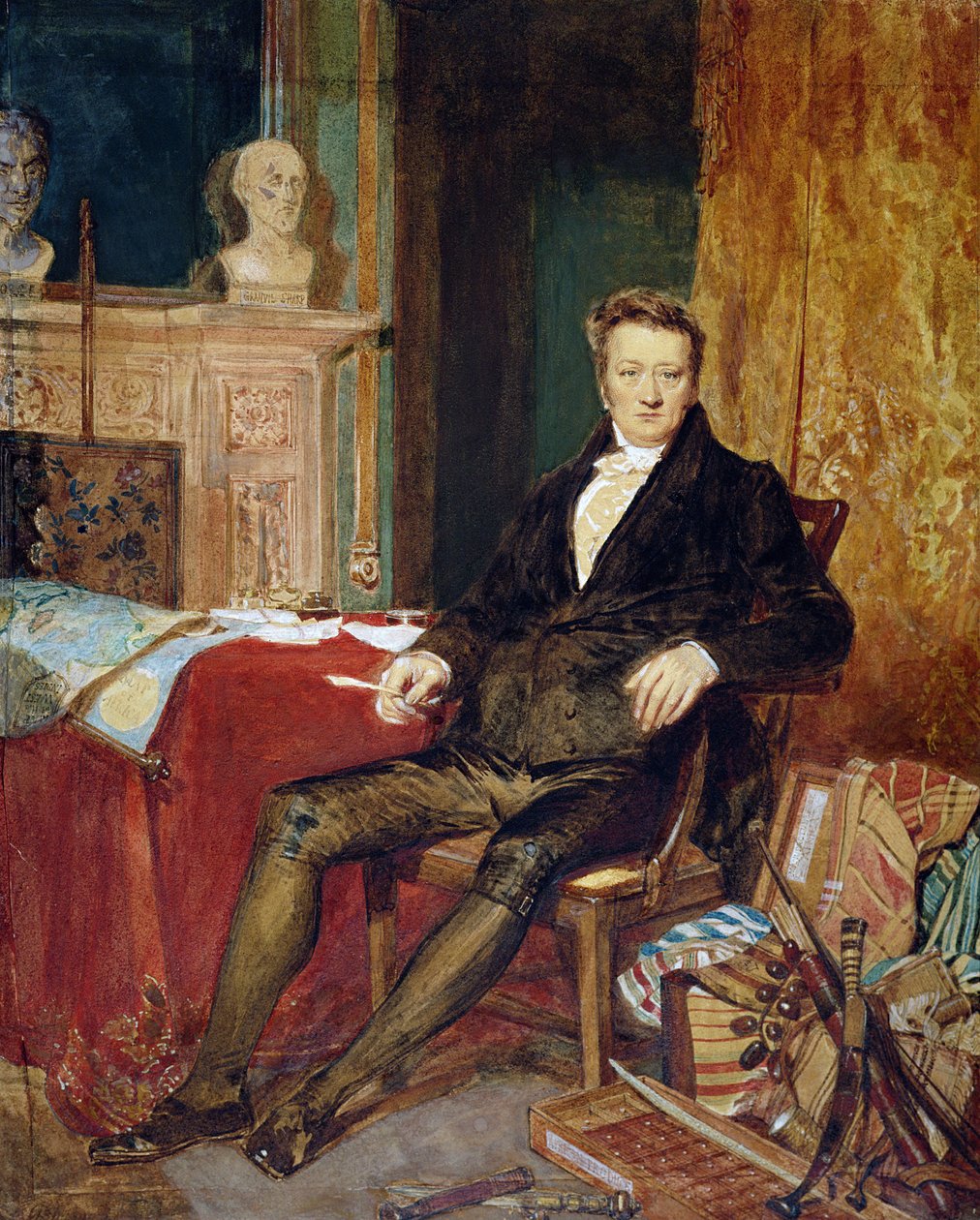 صورة لتوماس كلاركسون (1760-1846) (زيت على قماش) بواسطة شاليهات AE