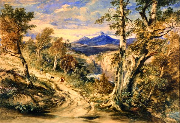 جلين فالوش بواسطة AV Copley (بعد) Fielding