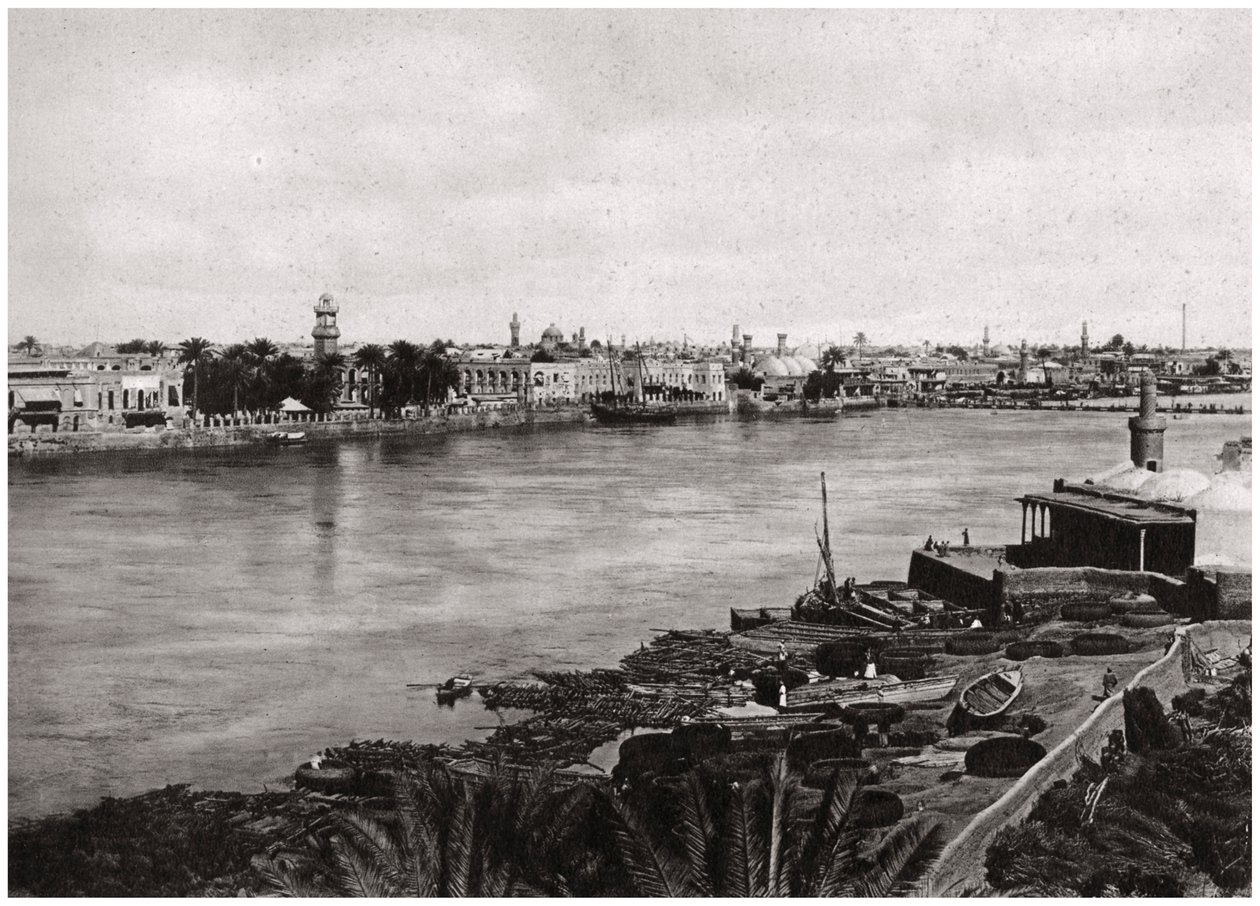 بغداد الحديثة ، مدينة الخلفاء ، العراق 1925 بواسطة كريم