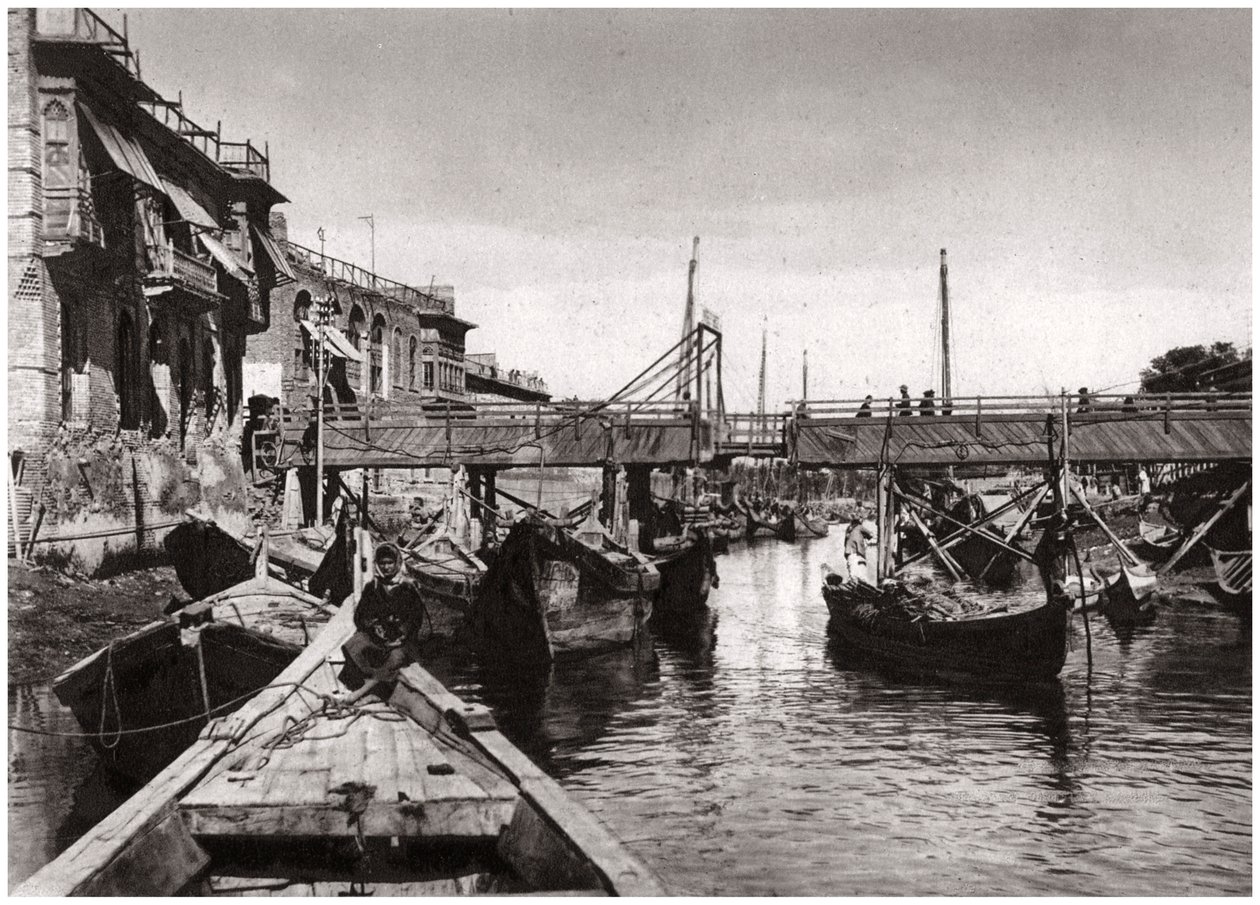 جسر وايتلي ، خور أشر ، البصرة ، العراق ، 1925 بواسطة كريم
