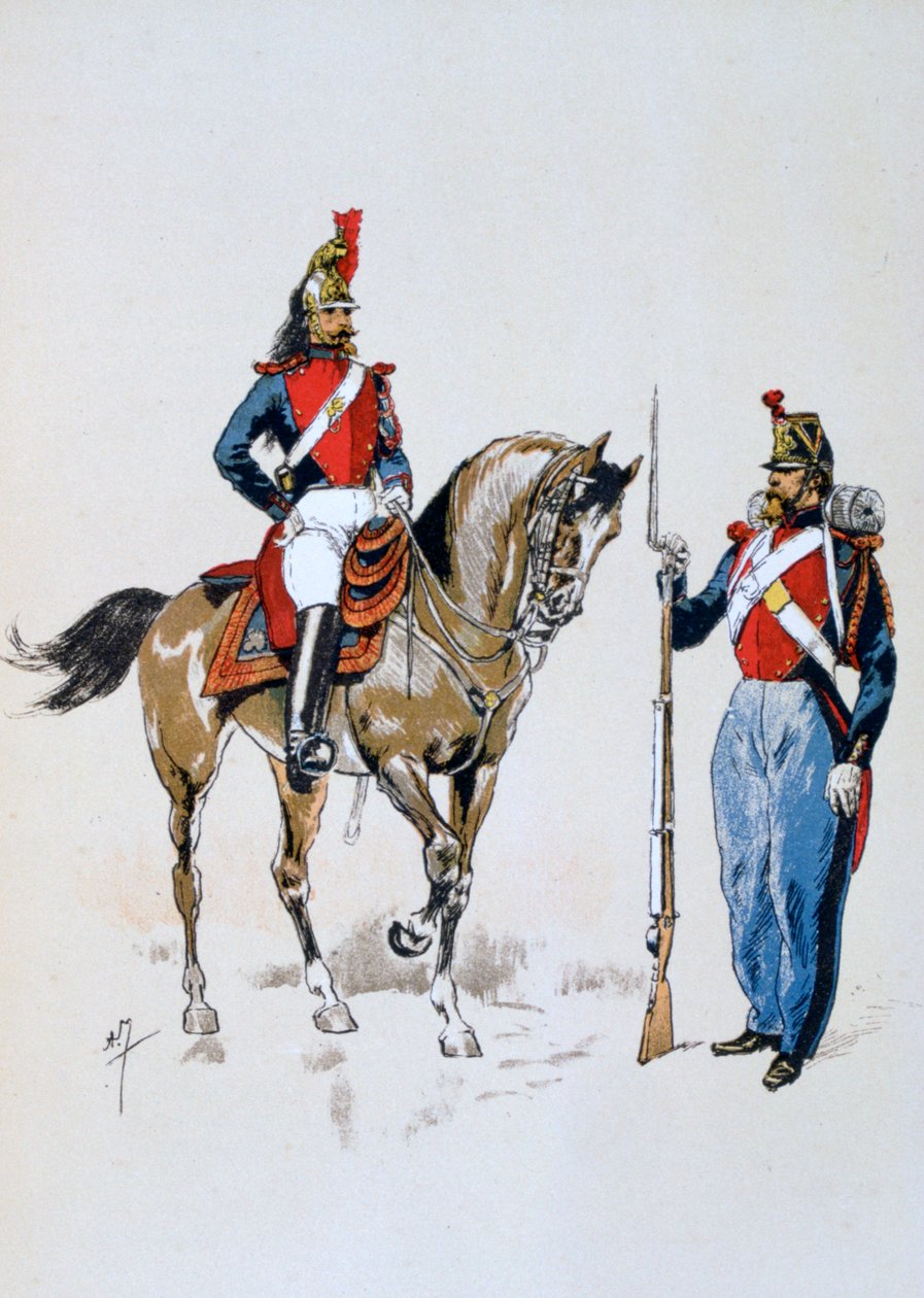 حارس باريس ، 11 ديسمبر 1852 - 10 سبتمبر 1870 1887 بواسطة A. Lemercier