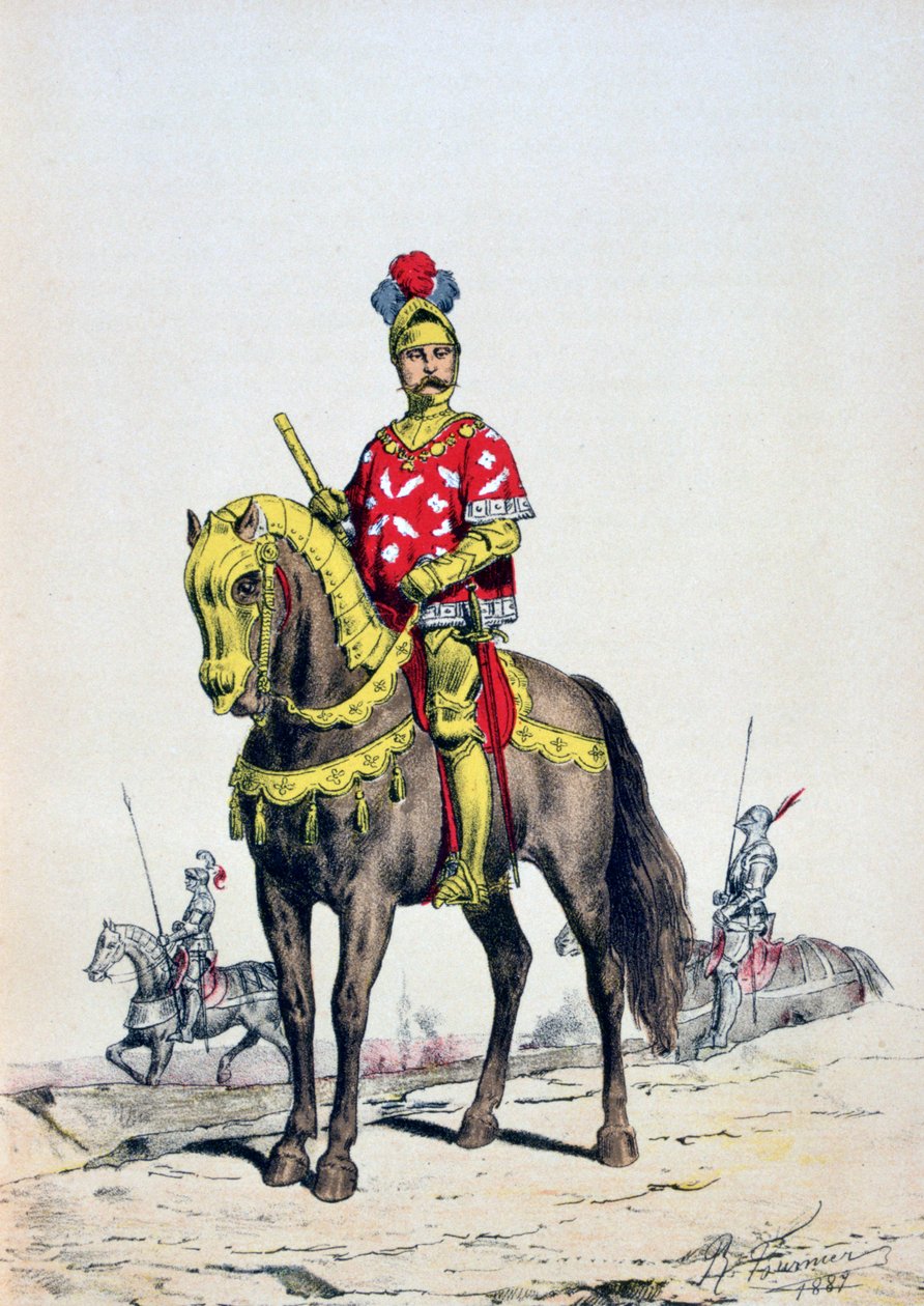 عميد باريس ، القرن الخامس عشر ، 1887 بواسطة A. Lemercier