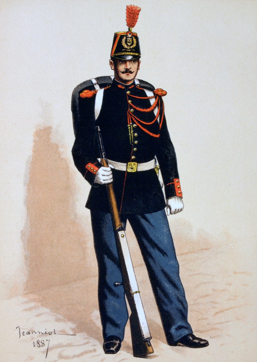 الحرس الجمهوري ، 1871 1887 بواسطة A. Lemercier