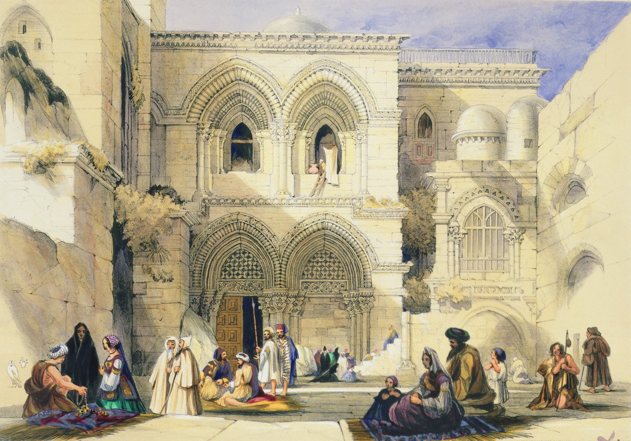 القيامة في القدس بواسطة أ.مارجريتا بور