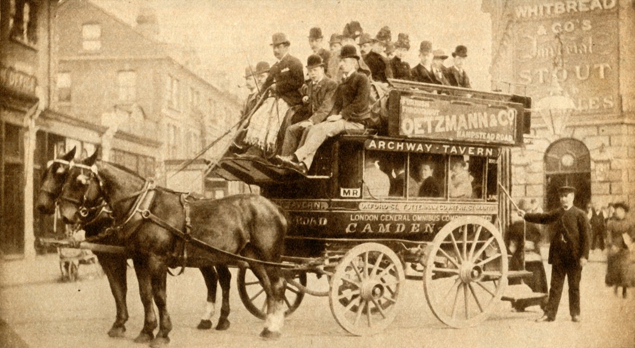 "الحافلة Knifeboard" ، 1900 ، 1933. بواسطة مول