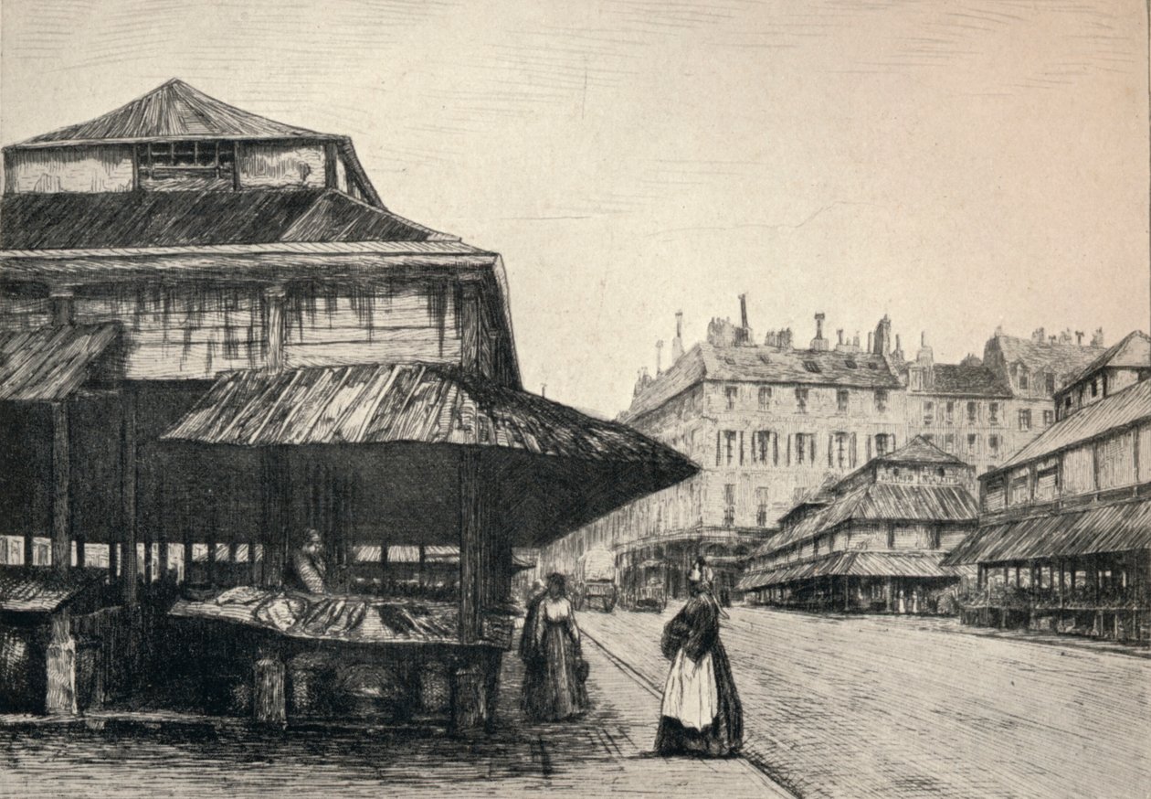 The Marché St Honore ، 1915 بواسطة AP Martial