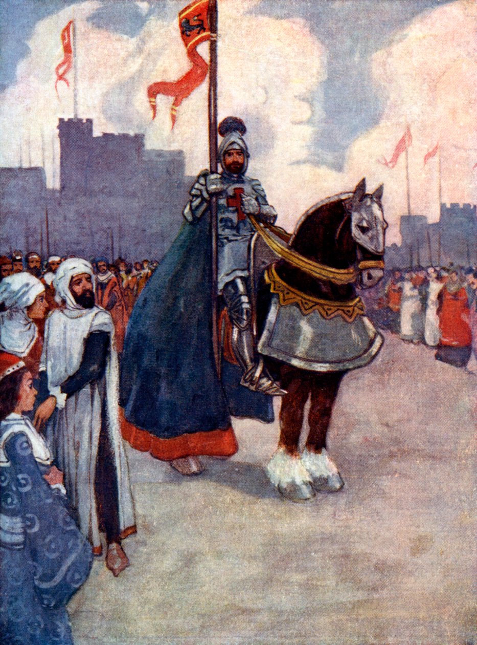 ذهب ريتشارد إلى فلسطين ، 1190 ، 1905. بواسطة AS فورست