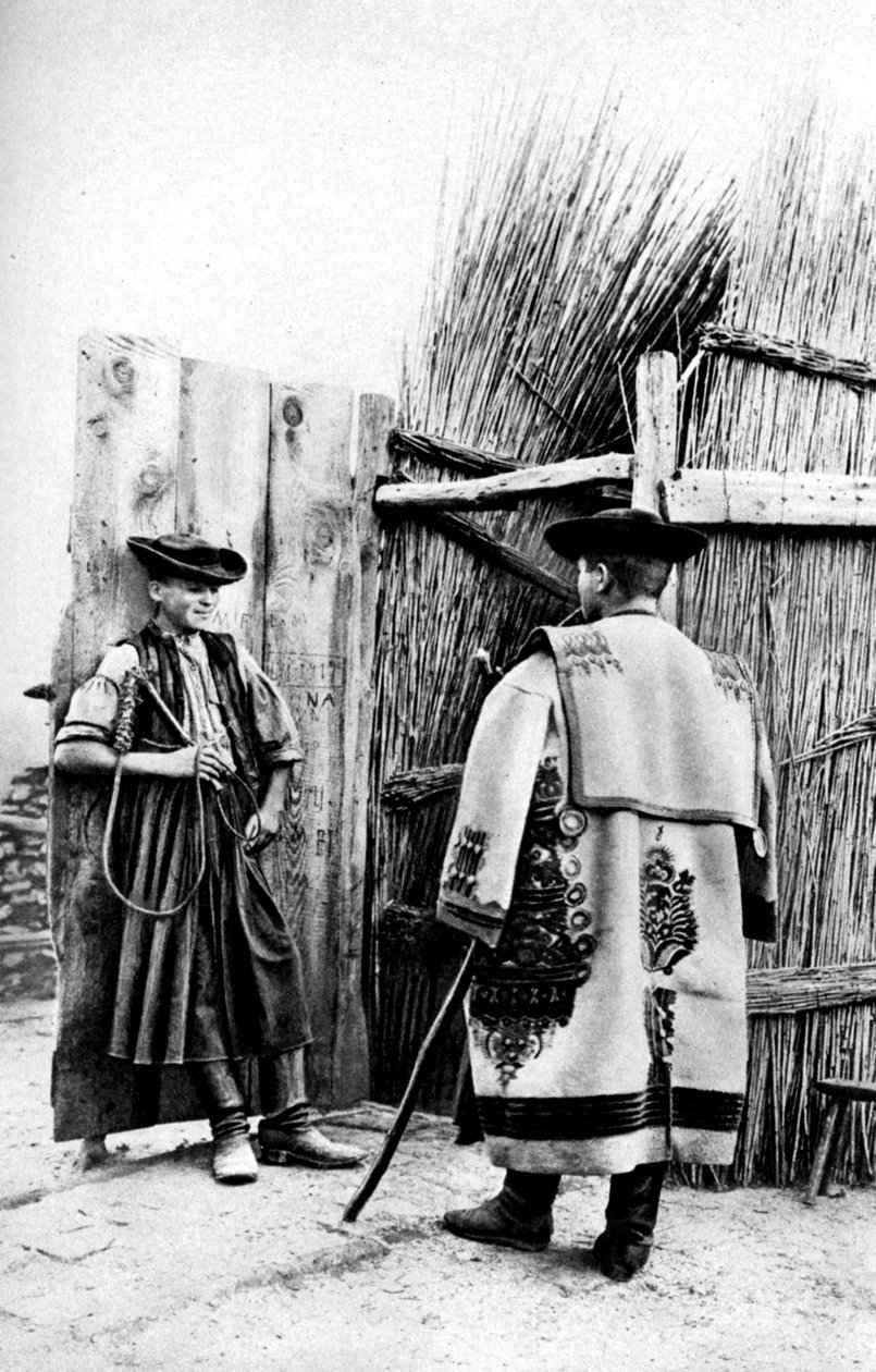 ملك راعي بقر ومسكن له ، المجر ، 1922. بواسطة AW كاتلر