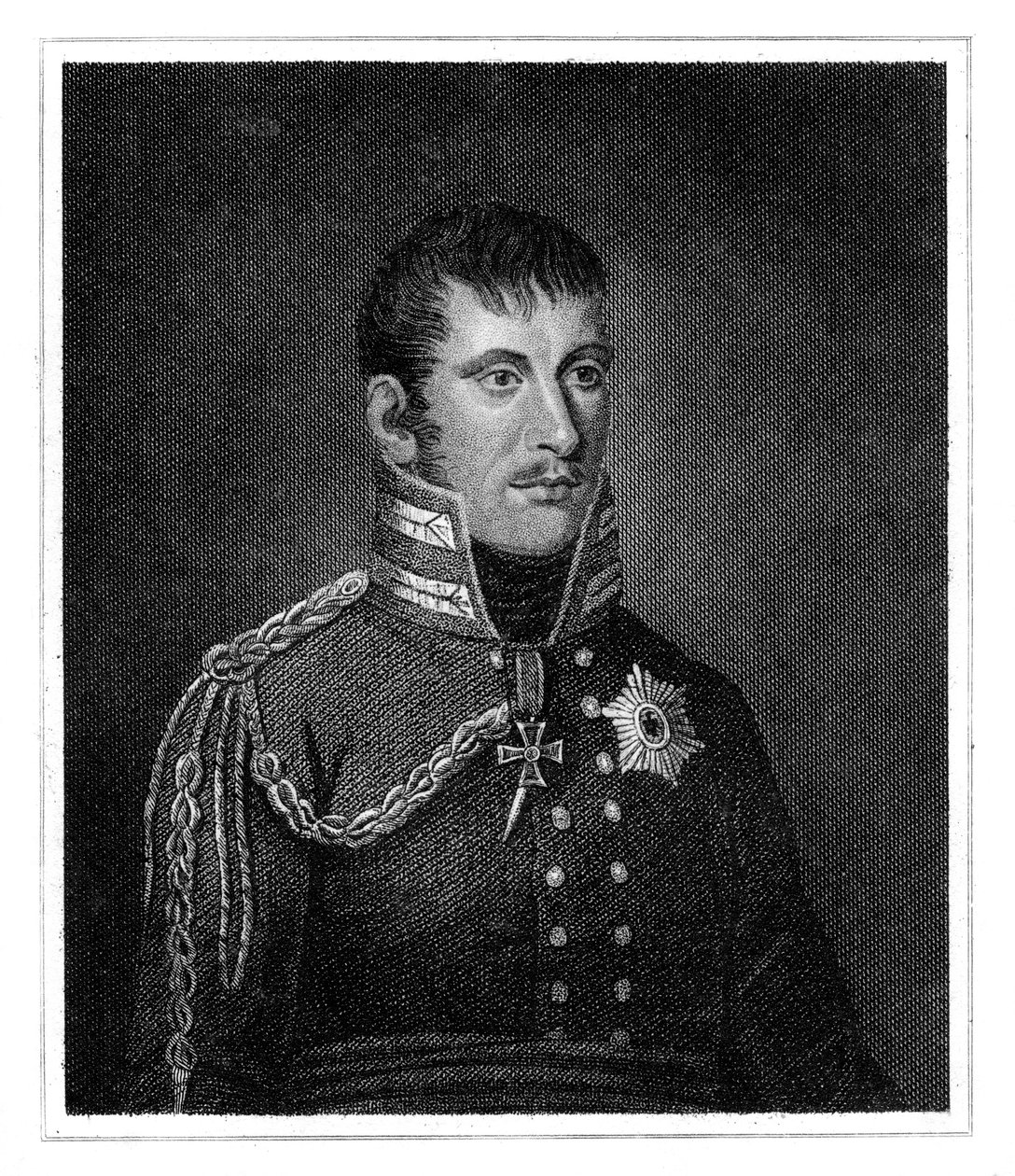 فريدريك وليام الثالث ، ملك بروسيا ، 1815. بواسطة أ. ويلتيير