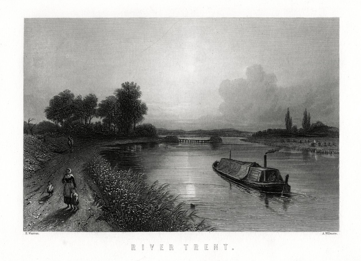 نهر ترينت ، إنجلترا ، 1883. بواسطة ويلمور