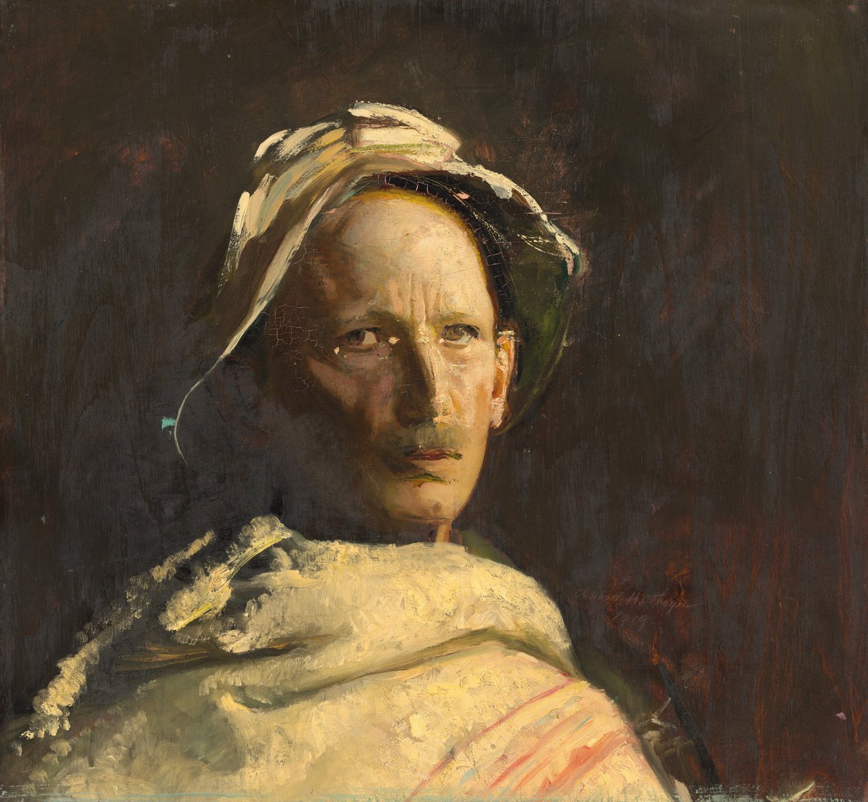 بورتريه ذاتي ، 1919. بواسطة أبوت هاندرسون ثاير