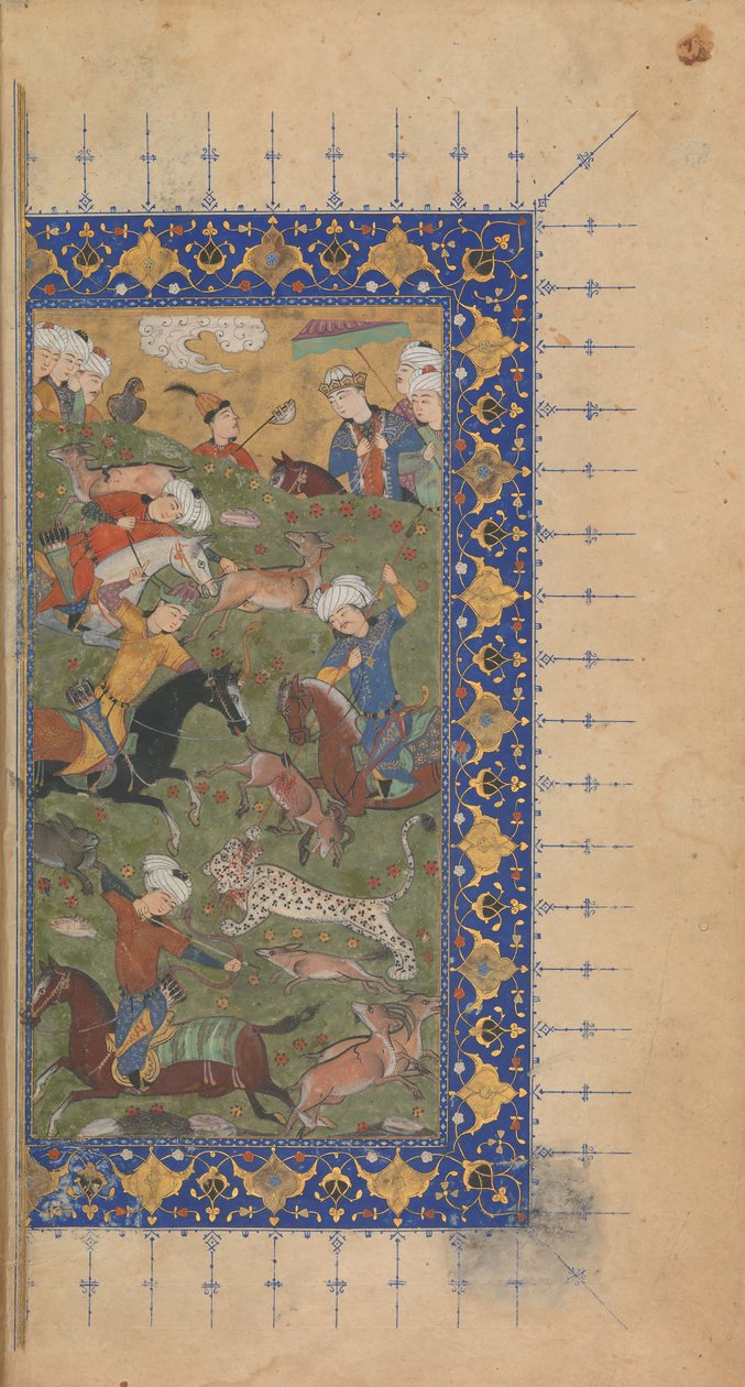 مجموعة أعمال ديفان المجمعة لجامي ، كاليفورنيا. 1480. بواسطة عبد الكريم الخوارزمي