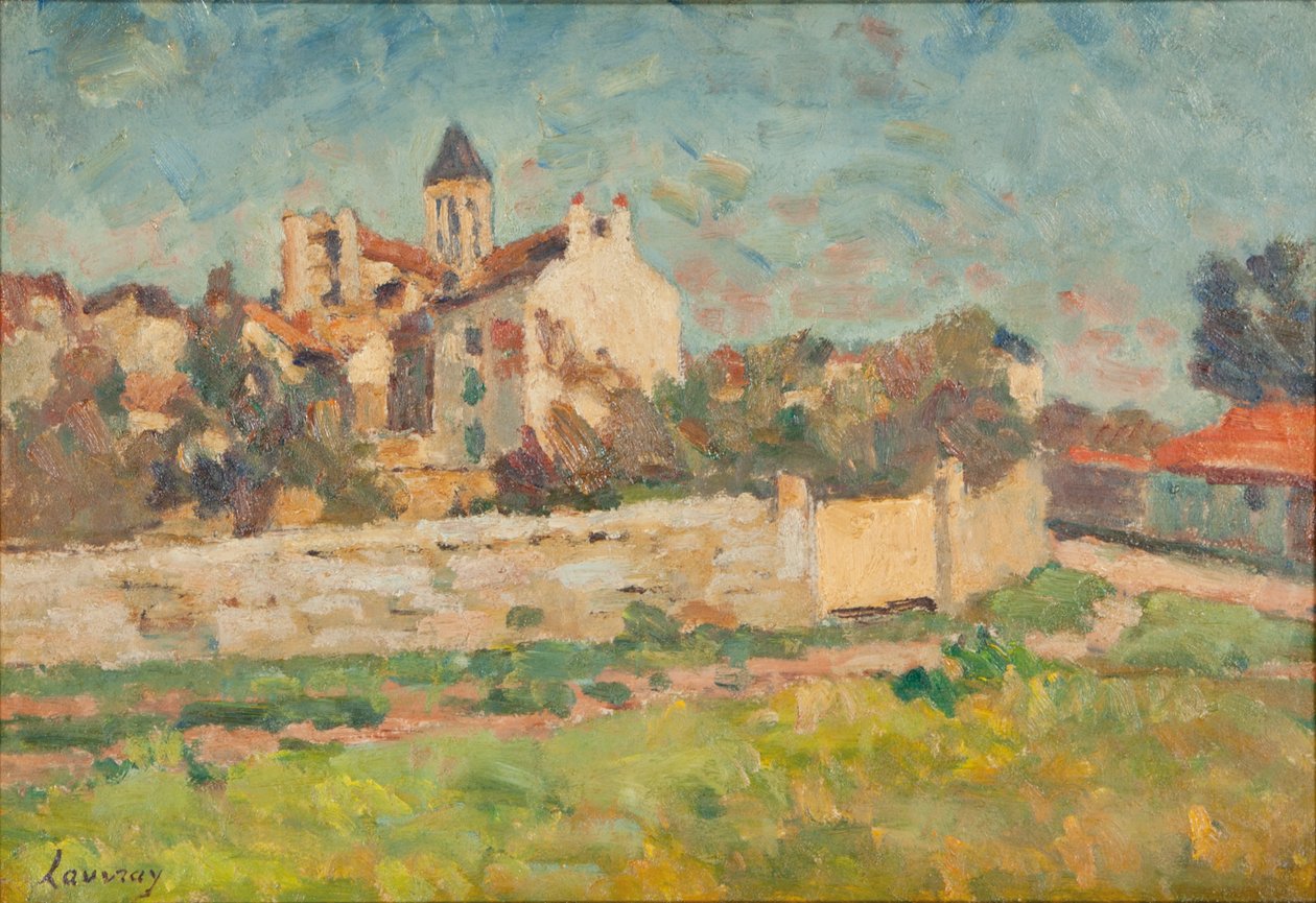 Paysage (زيت على قماش) بواسطة هابيل لوفراي