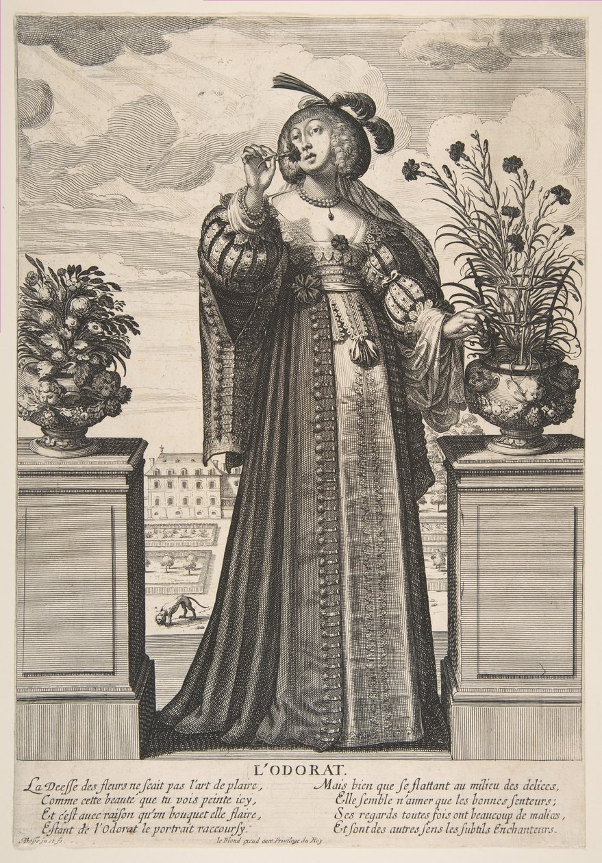 رائحة ، 1635-38. بواسطة إبراهيم بوس