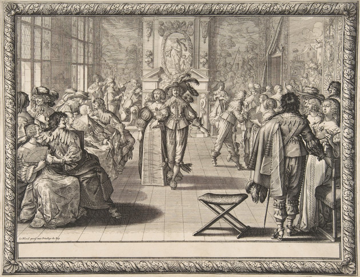 الكرة ، كاليفورنيا. 1634. بواسطة إبراهيم بوس