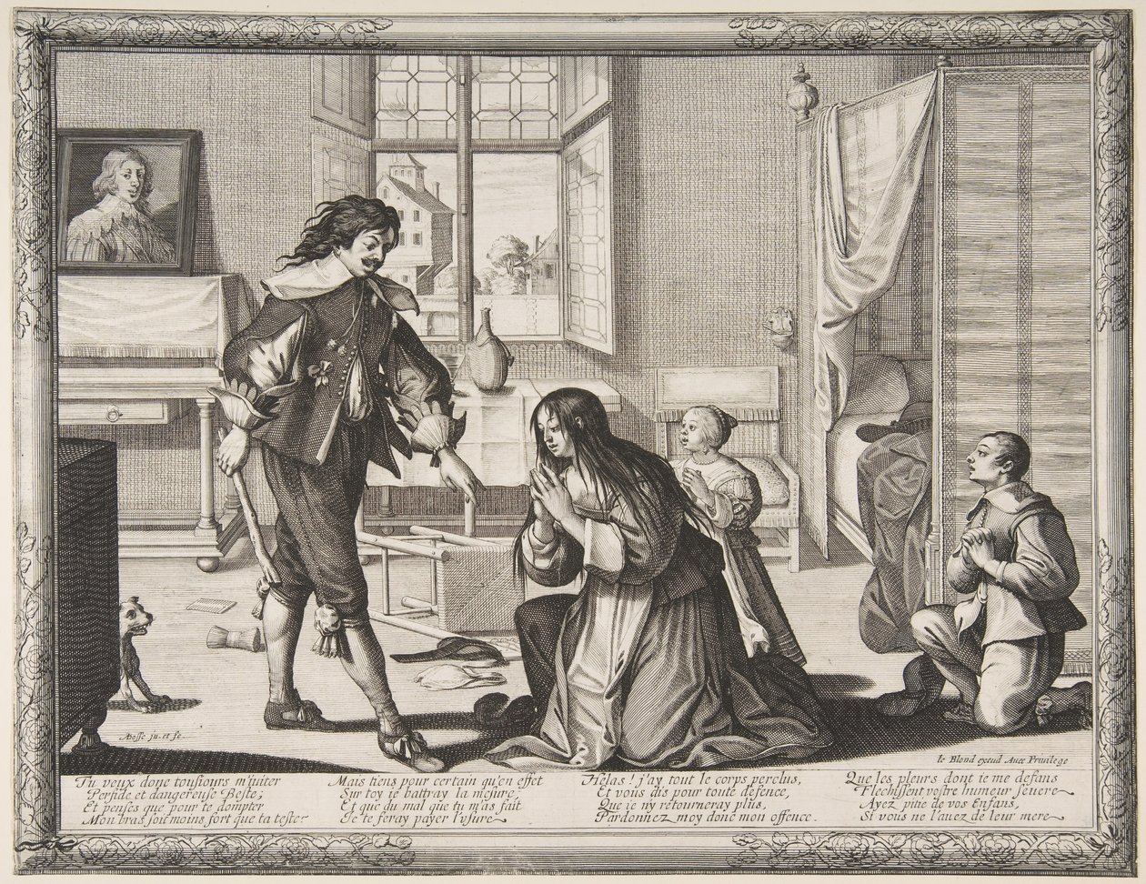 الزوجة الخافق ، كاليفورنيا. 1633. بواسطة إبراهيم بوس