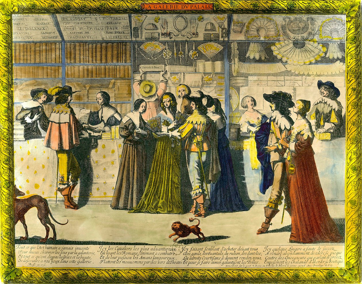 معرض نقش القصر الملكي لأبراهام بوس (1602-1676) القرن السابع عشر. مجموعة خاصة بواسطة إبراهيم بوس