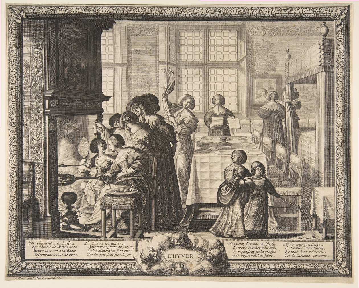 الشتاء ، كاليفورنيا. 1637. بواسطة إبراهيم بوس