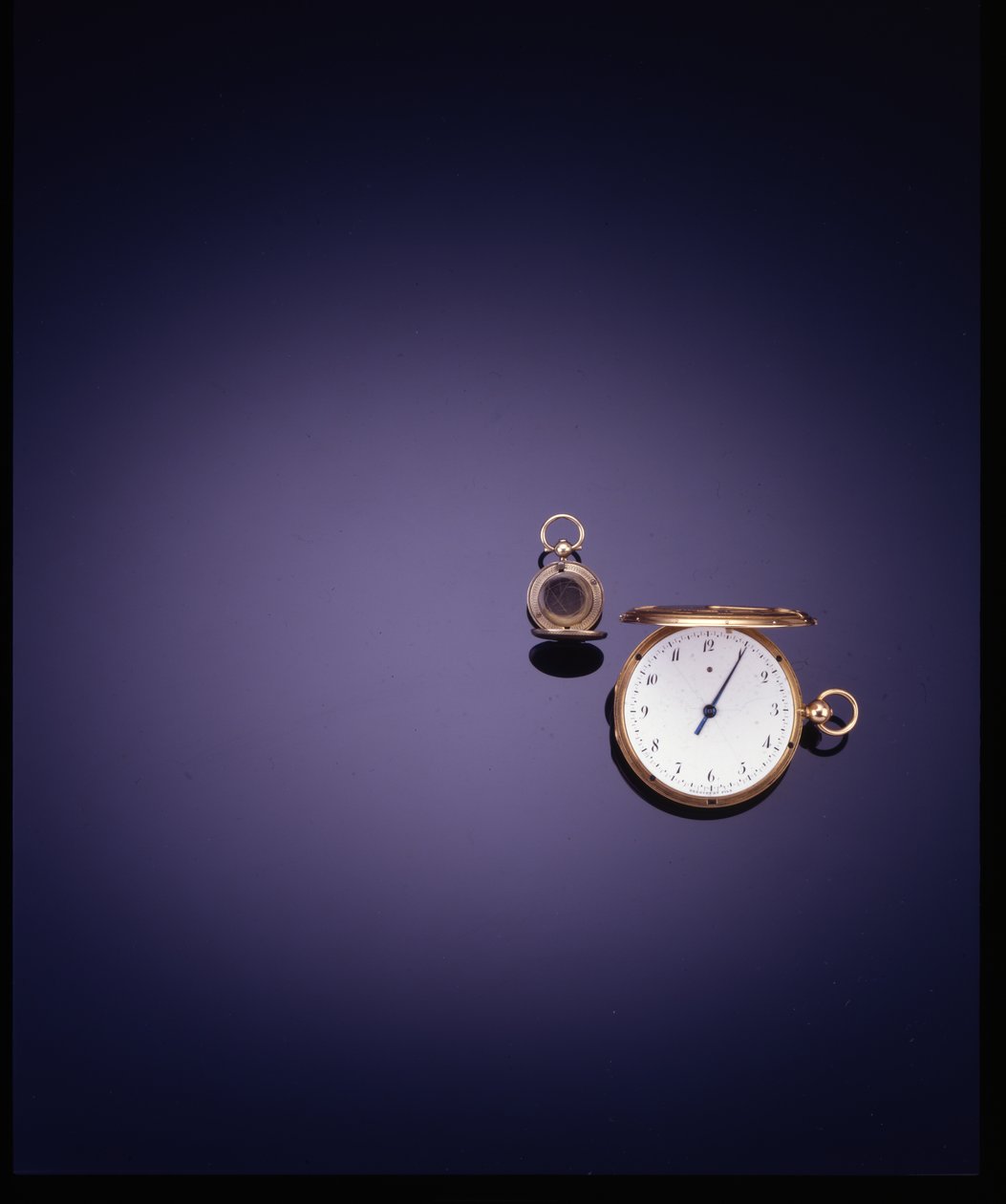 ساعة جيب Montre a Tact ، رقم 2878 ، بيعت 1815 (ذهبية) (انظر أيضًا 780684-5) بواسطة أبراهام لويس بريجيت