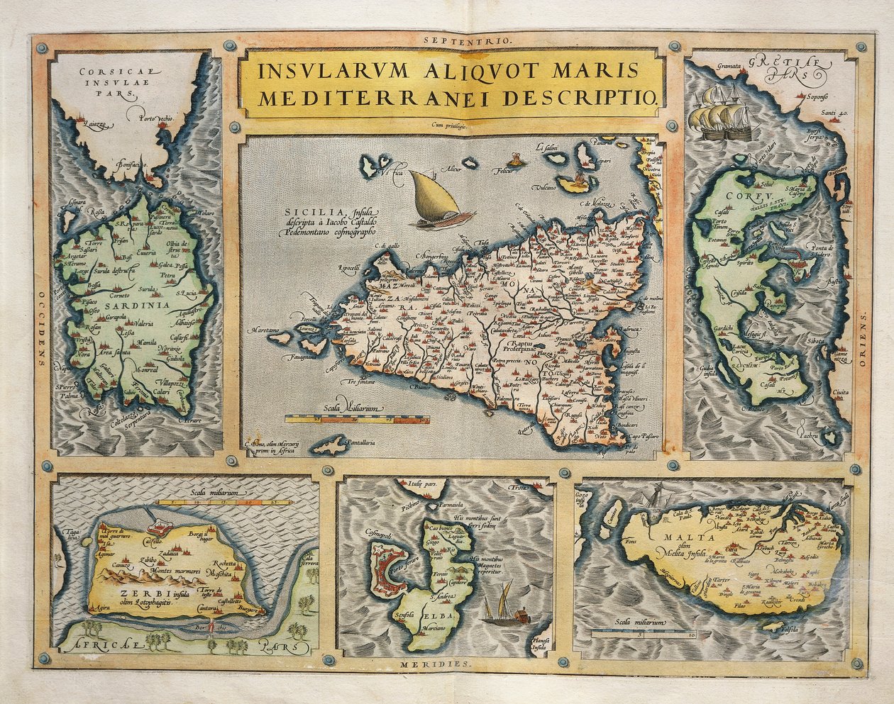 Map of Mediterranean Islands بواسطة إبراهيم أورتيليوس