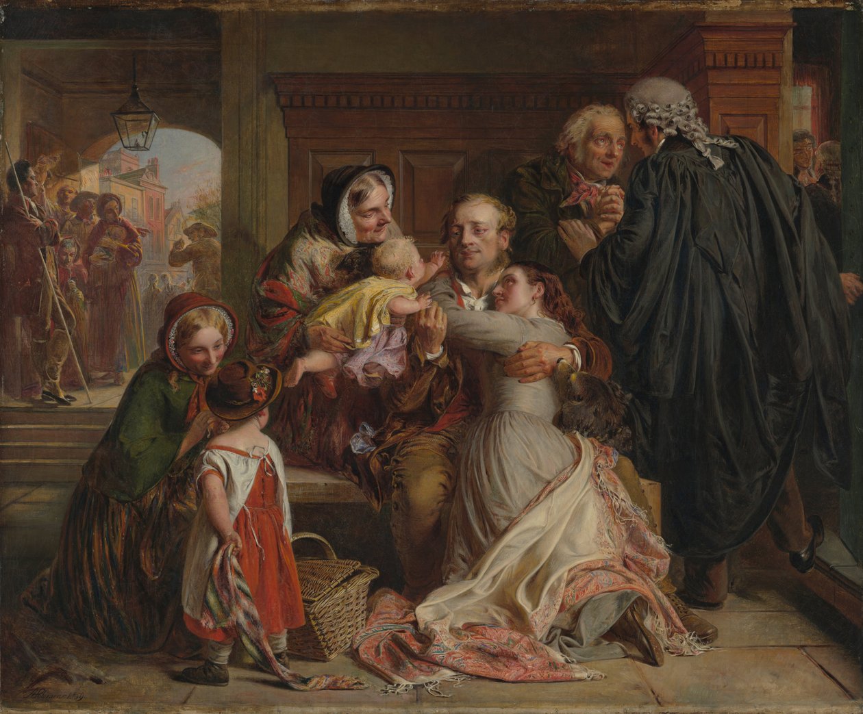 غير مذنب ، 1859 بواسطة ابراهام سليمان