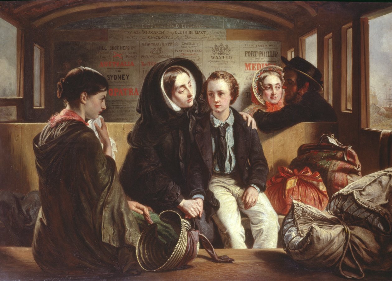 الدرجة الثانية - فراق ، ج .1855 بواسطة ابراهام سليمان