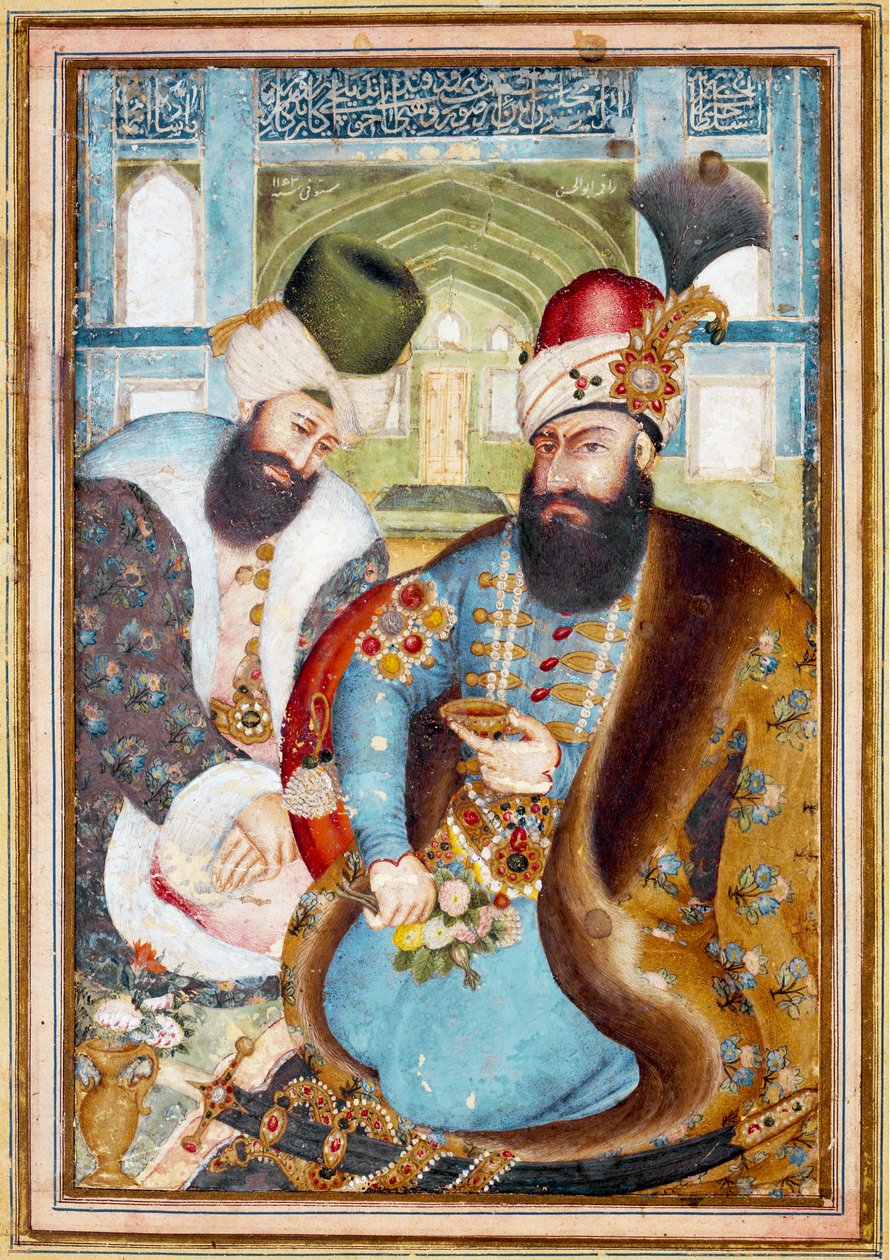 مؤسس سلالة زاند كريم خان (1750-1779) بواسطة أبو الحسن مصطفي