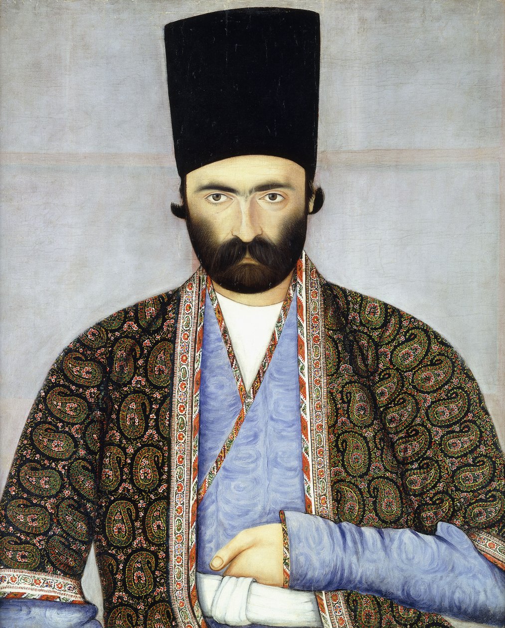 Portrait of Imad al Daulah, Imam Quli Khan, c.1855-1860 بواسطة أبو الحسن الغفاري