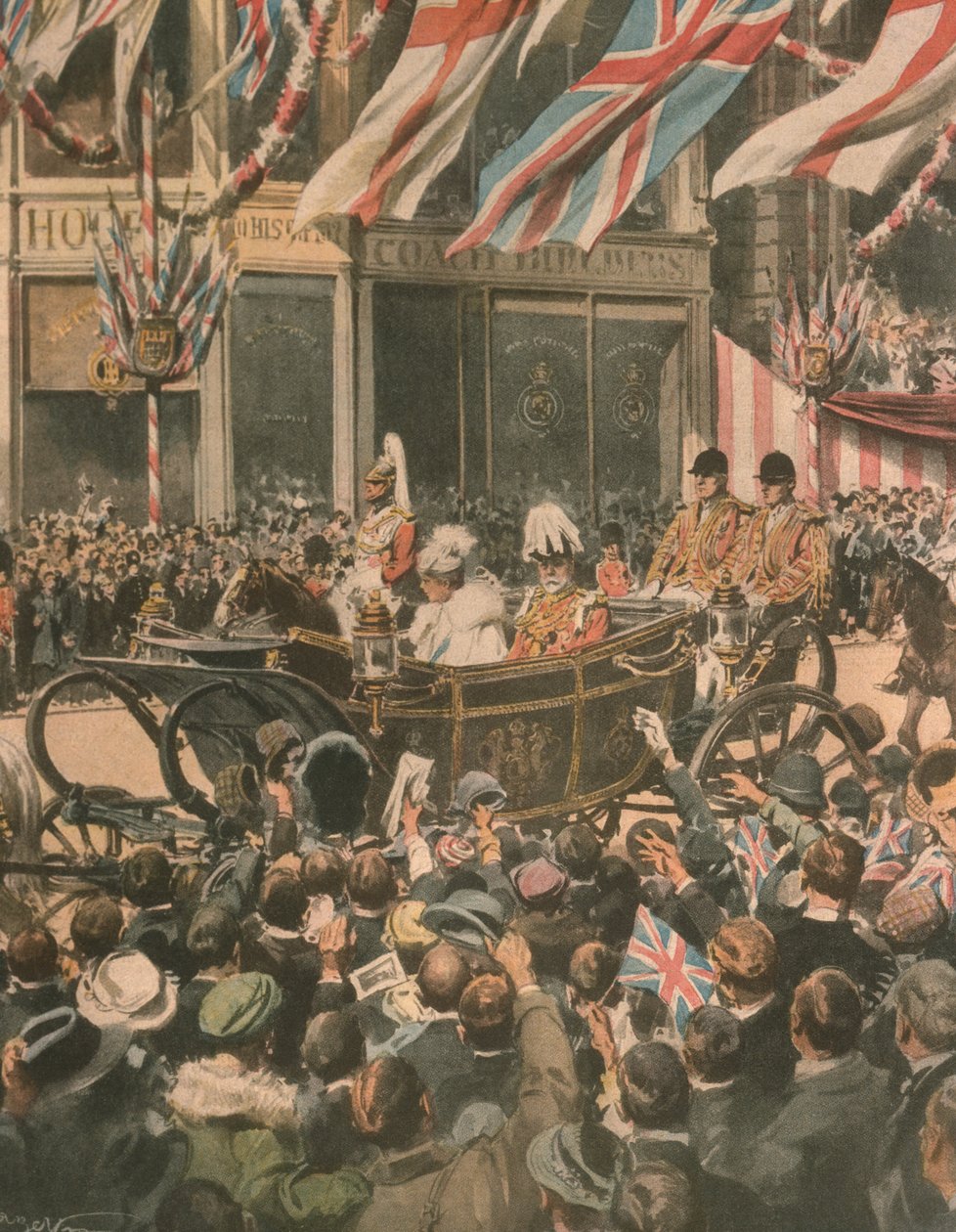 Cover illustration of King George V