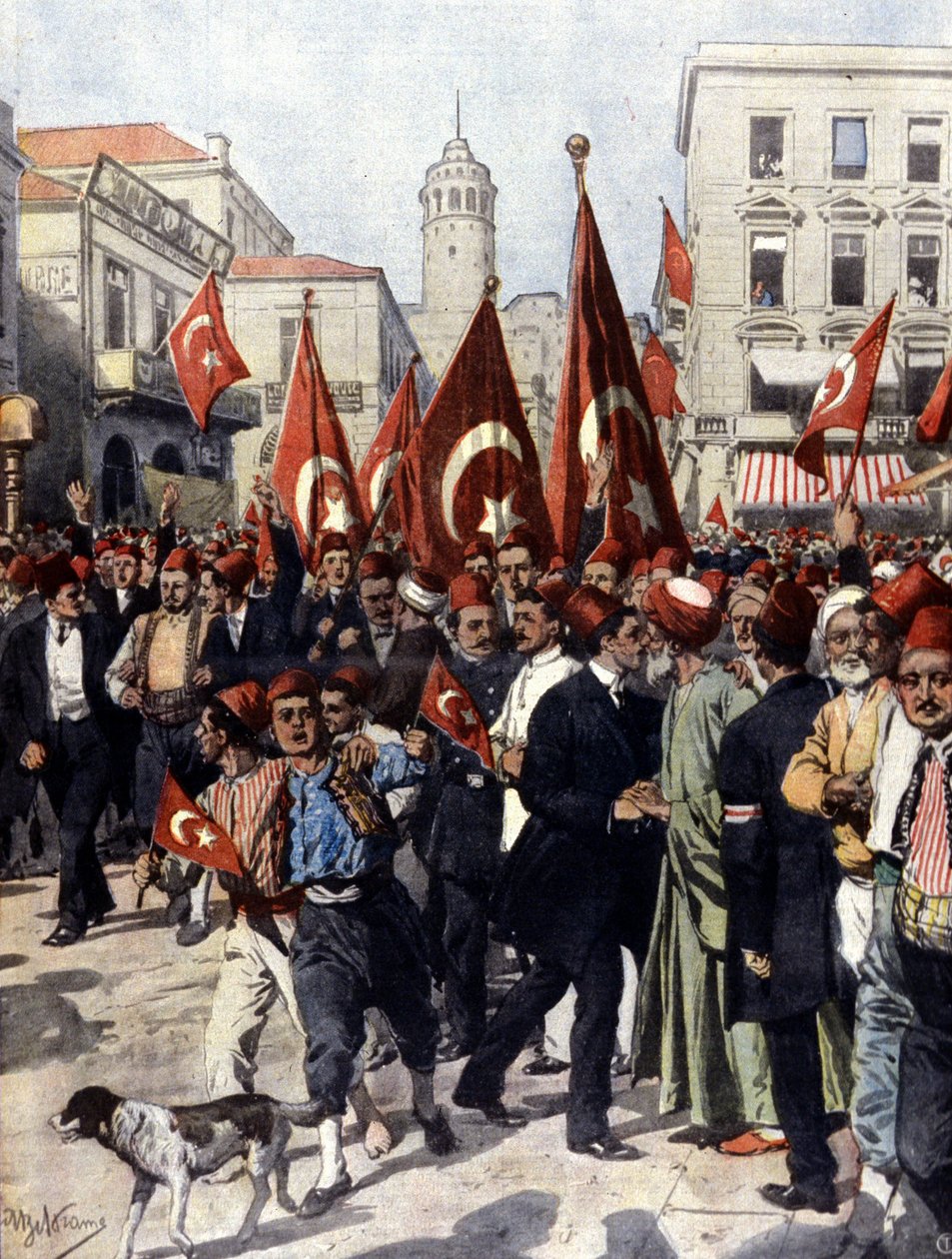 Sultan Abdulhamid II بواسطة أخيل بيلترام