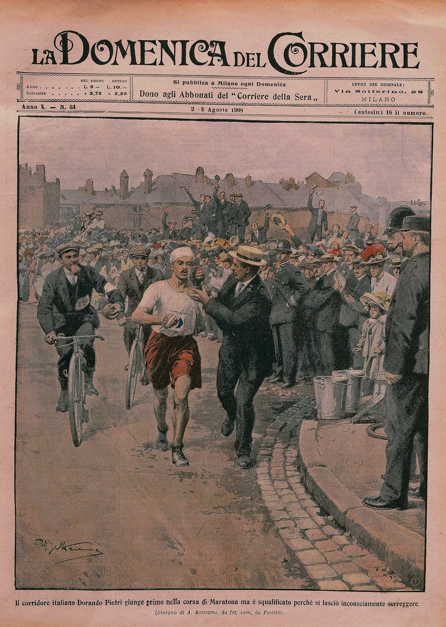 The 1908 Olympics, front cover of 