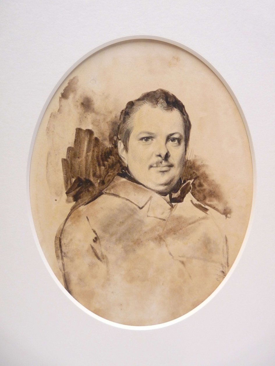 صورة لـ Honoré de Balzac 1799-1850 ، ج. 1829. بواسطة أخيل ديفيريا